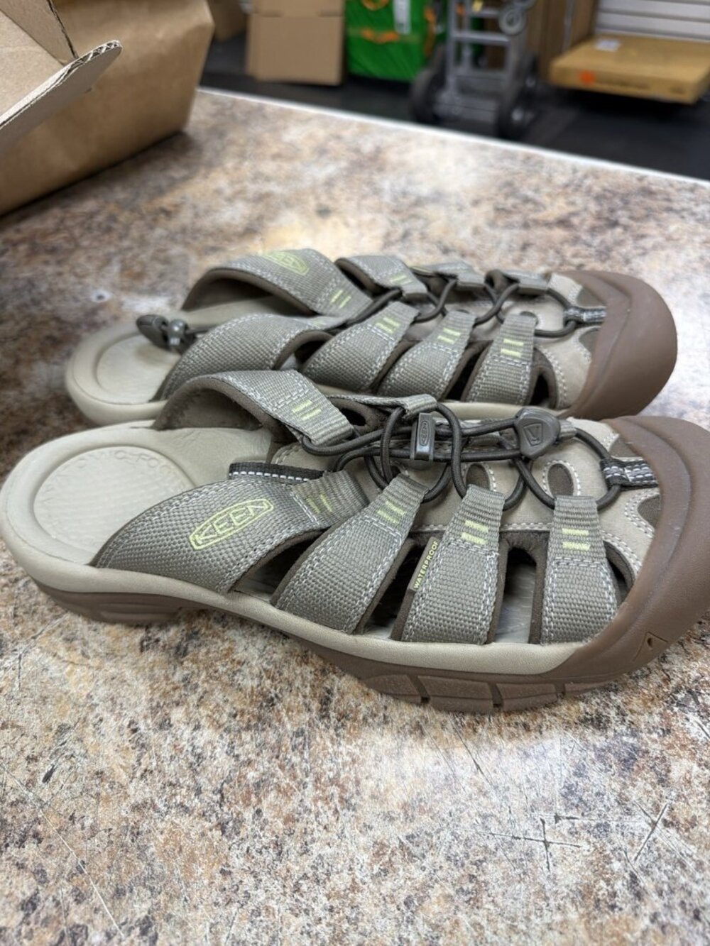 Keen Venice H2 Waterproof Sport Sandals Womens Size 10 Brown Hiking Shoes